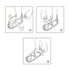 Medical Open Toe Plaster Cast Shoe, Postoperative Recovery Walking Shoe for Ankle Brace Stability