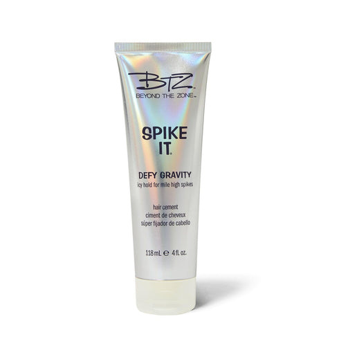 Spike It Hair Cement by Beyond the Zone, Strong-Hold Hair Gel, 4 oz