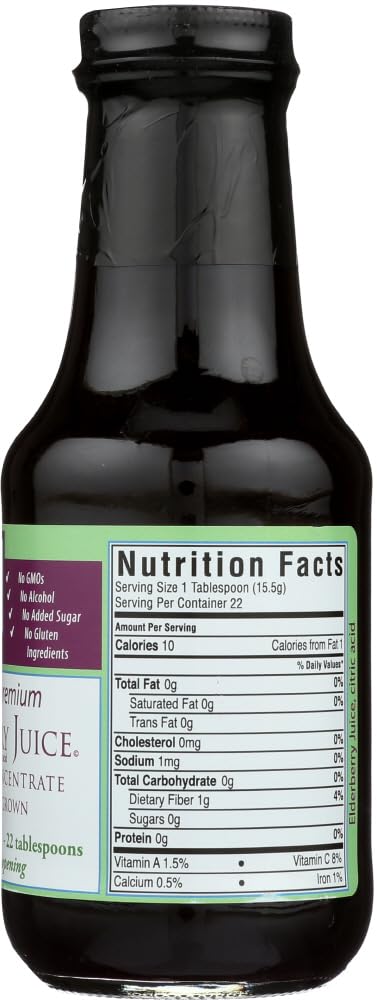 River Hills Harvest 11 , Elderberry Juice, Ounce
