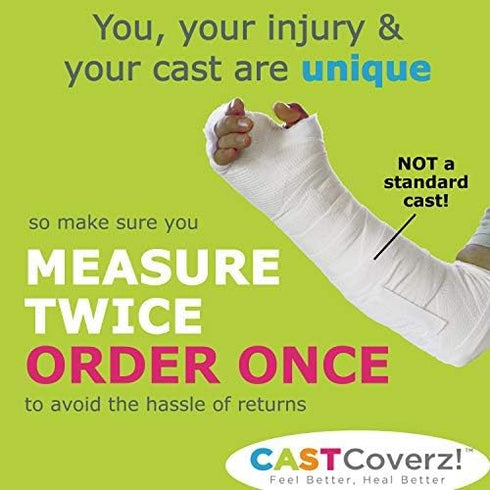 CastCoverz! Designer Arm Cast Cover, Bengalicious, Large Short, 13" Length X 13" Circumference