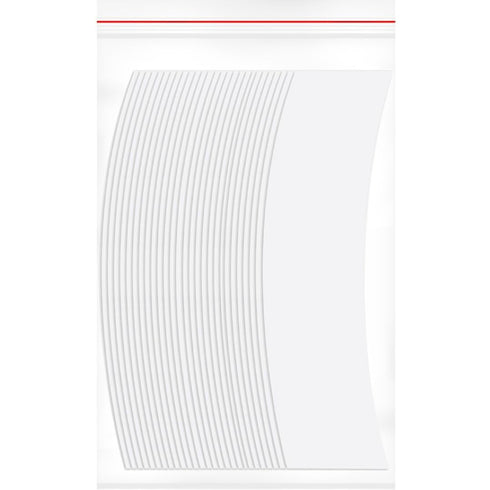 Walker Tape Front Support Tape C Contour, 1-pk = 36 Pieces Double Side Adhesive WKR-LF-C Custom