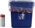 8 Gallon Clear Kitchen Drawstring Trash Bags, 110 Counts