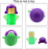 Abnaok Angry Mama Microwave Cleaner, Steam Cleaner for Microwave Oven, Cleans with Vinegar and Water (Green)