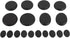 Set, 16Pcs Set Hot Stones Massage Natural Basalt Hot Stones w/Heating Box, Essential Massage Stones Portable