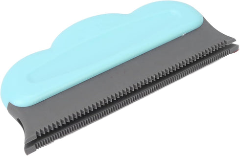Silicone Cleaning Brush, Multifunctional Pet Hair Removal Brush for Clothes, Sheets, Carpets, Sofas (Blue)