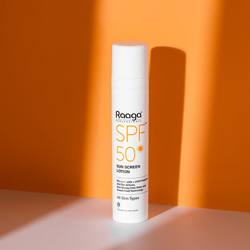 SPF 50 Sunscreen Lotion, 55 ml (1.86 Fl Oz), Waterproof & Non Greasy Sunblock with Broad Spectrum Protection