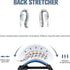 MAKIVI Back Stretcher Magnetotherapy Multi-Level Adjustable Massager Waist Neck Fitness Lumbar Cervical Spine Support