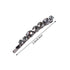 Lurrose 2pcs Crystal Bobby Pins, Clear Rhinestone Decorative Hair Pin Bridal Headpieces