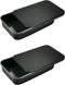 LIGHUFEIC 2Pack Dental Floss Portable Case,Dental Floss Dispenser,Storage 24 Picks Adult Floss in