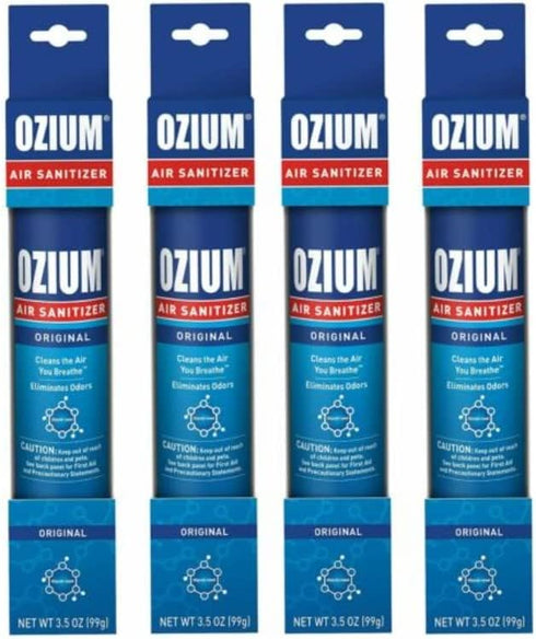Ozium Air Sanitizer 3.5 oz Spray, Outdoor Essence (4)