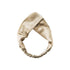 ZIMASILK 100% Mulberry Silk Twisted Headband Hair Wrap Accessory for Women (Taupe)