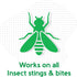 Sting-kill First Aid Anesthetic Swabs, Instant Pain and Itch Relief from Bee Stings and Bug Bites, 10-Count
