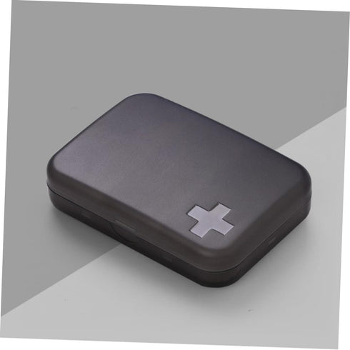 Travel Pill Organizer with Multiple Compartments for Medications