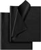 Hlonon Black Tissue Paper for Gift Bags, 30 Sheets of Black Wrapping Paper for Weddings, Birthday, DIY Crafts