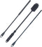 PEUTIER 3pcs Silicone Bottle Brush & Straw Cleaner Brush, Reusable Straw Cleaning Brush