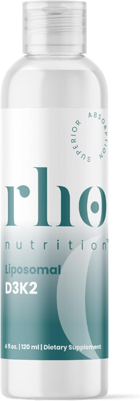 Liposomal D3K2 Ultra High Absorption Liquid Vitamins D3 and K2 Supplement, Immune System & Overall Health Support