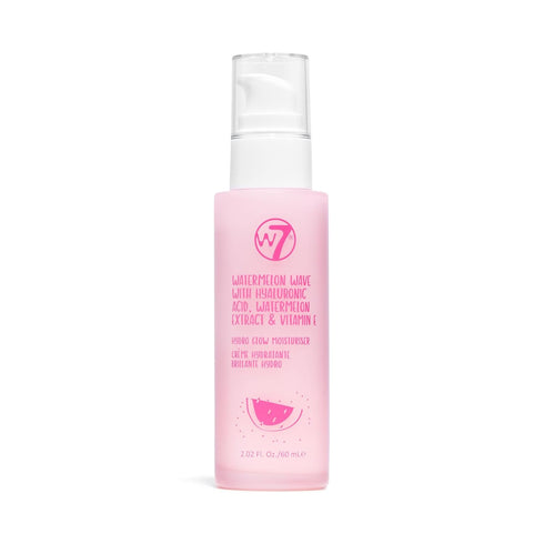 W7 Watermelon Wave Hydro-Glow Moisturizer - 2.02fl oz Face Cream Infused with Watermelon Juice Extract for Hydration