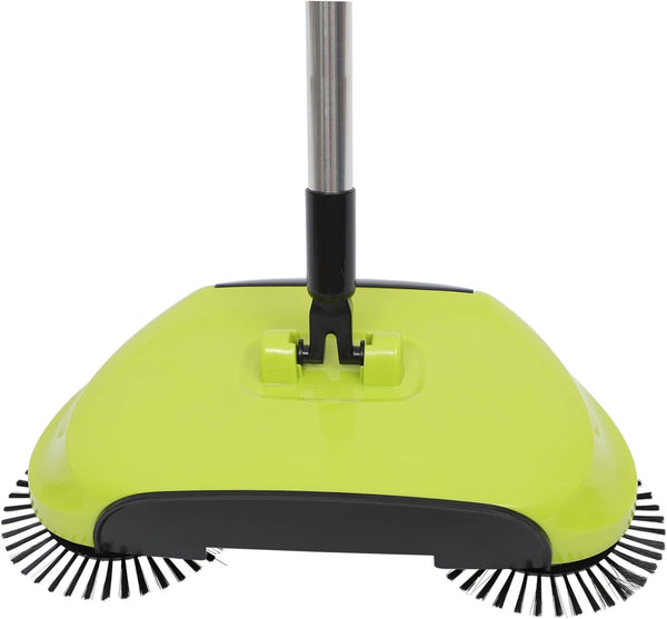 3 in 1 Push Sweeper Carpet Broom - Manual Push Floor Sweeper and Dustpan for Household Cleaning
