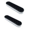 TANG SONG 2 PCS Silicone Makeup Brush Holder, Cosmetic Storage Box Desktop Organizers (Black)
