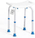 FSA/HSA Eligible Shower Chair for Inside Shower, Shower Stool for Insidetub, Tool-Free