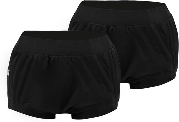 Menpol Adult Plastic Pants Diaper Cover, High Waist Rubber Incontinence Pant Washable, Reusable