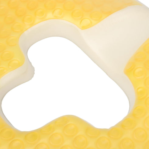 Luqeeg T Shaped Bedsore Pad for Elderly, Triangular Slope Design, Gel Memory Foam Cushion with Mesh Cloth, Non Slip