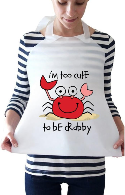 T&T Supply Co. Disposable Bibs - Adult Bibs - Crab - 25/50/100/200/500 pcs - Bibs for Adults