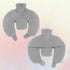 UDeuxff Cover,1L U Shaped Hot Water Bottle,Neck and Shoulder Hot Water Bottle with Hot Water Bottles with Washable
