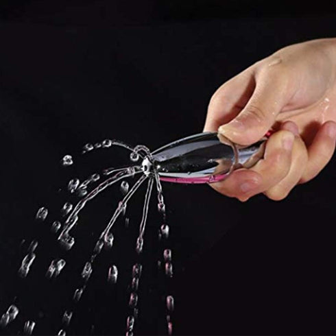 Nozzles, GNEGKLEAN Shower Enema Douche Kit, Stainless Steel Anal Cleaner with Handheld Spray, Flexible Hose & Hygienic