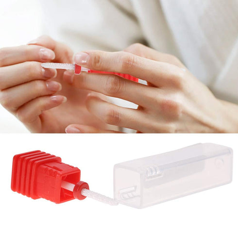 Sonew Nail Drill Bit - 4 Types Ceramic Grinding Head for Manicure Machine Accessories