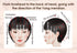 Scalp Massage Comb, Natural Jade Gua Sha and Wooden Massage Brush, Head Massager for Stress Relax,Scalp Care, Body