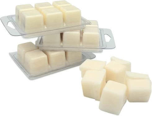 Soy Wax Melts, Fraser Fir Scented, 3 Packs, 6 Cubes & 2.50 oz each, Non-Toxic, Handmade in USA