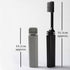 Bamboo Charcoal Folding Toothbrush 2 Pack for Travel, Camping, and Holidays
