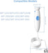Replacement Hose and Handle for Waterpik Water Flosser, Compatible with WP-100, WP-300, WP-660, WP-900