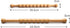 Ysyqkn Massage Rod Therapy Stick Wood Handheld Portable Manual Scraping Tool Massager Stick for Neck Shoulder Back