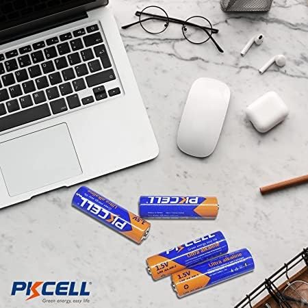 PKCELL 20 Pack AAA Batteries, LR03 1.5V Alkaline for Keyboards, Clocks, Toys