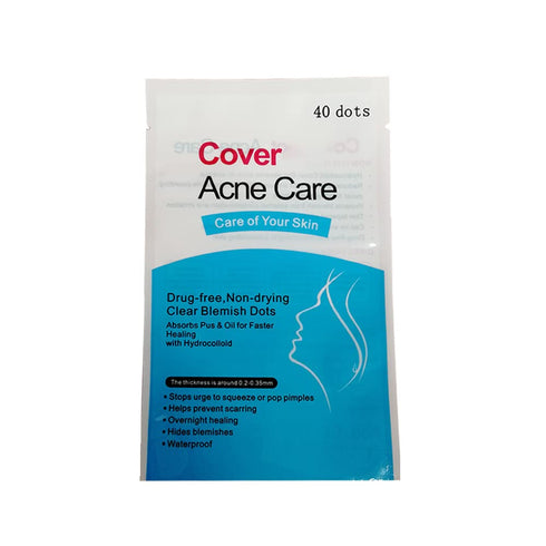 Hydrocolloid Acne Pimple Patch for Face, Clear Acne Stickers, Zit Patch