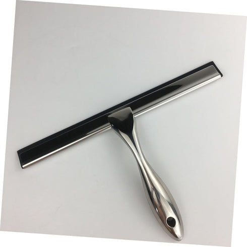 HEALLILY Stainless Steel Window Cleaning Tool, Squeegee, Scraper, and Cleaner, Stainless Steel