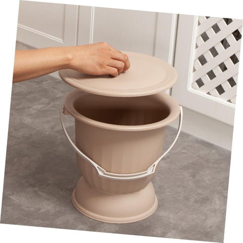 Non-Slip Plastic Urinal Pot for Boys and Girls - Easy-Clean Bedpan for Potty Training