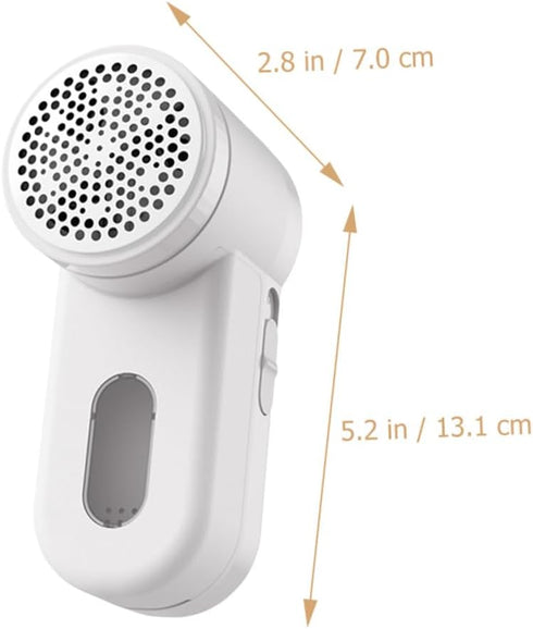 Trimmer DOITOOL Rechargeable Sweater Pilling Lint Remover Electric Fabric Shaver with White Body for Clothes