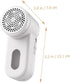 Trimmer DOITOOL Rechargeable Sweater Pilling Lint Remover Electric Fabric Shaver with White Body for Clothes
