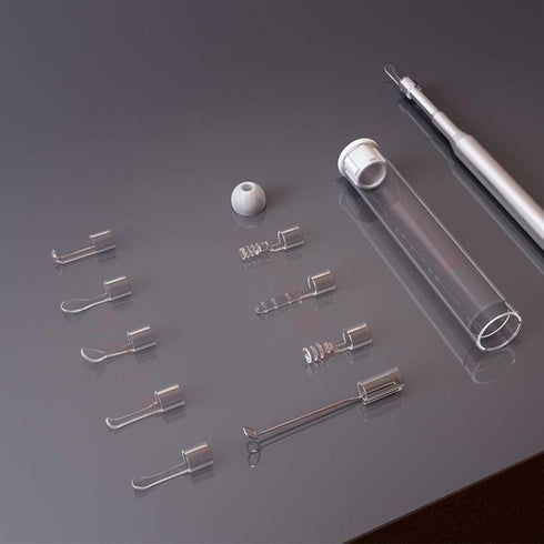 22PCS Ear Pick Kit for 3.9MM LED Lights Otoscope, Earwax Removal Spoon Fittings for Wireless Otoscope Accessories