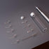 22PCS Ear Pick Kit for 3.9MM LED Lights Otoscope, Earwax Removal Spoon Fittings for Wireless Otoscope Accessories