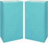 KEYYOOMY Small Teal Blue Paper Bags, Teal Blue Party Favor Bags, 24 CT, 9.4 x 5.1 x 3.1 In