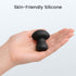 VITAMASS Handheld Massage Ball, Portable Waterproof Rechargeable Mini Massage Tool (Black)