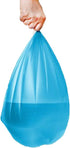 2.6 Gallon Trash Bags, Blue, 120 Count