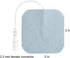 TENS Unit Pads, 24 Pieces Wired Self-Adhesive Electrodes, Premium Replacement Pads for TENS Units