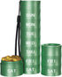 quolliter Pill Organizer, Bamboo-Shaped Portable Waterproof Pill Box, BPA Free 7 Day Medicine