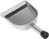 1pc Stainless Steel Dustpan - Heavy Duty Dustpan for Debris Cleaning, Plastic Office Small Shovel