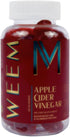 WEEM Apple Cider Vinegar Gummies - Natural, Vegan ACV with Folic Acid-